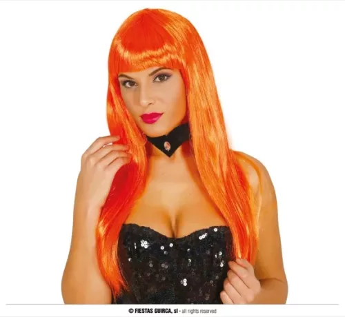 PERRUQUE ORANGE (BOÎTE)