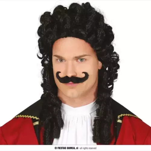 PERRUQUE CAPITAINE PIRATE AVEC BARBE  (BOÎTE)