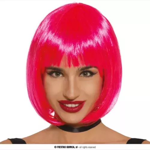 PERRUQUE ROSE (BOÎTE)