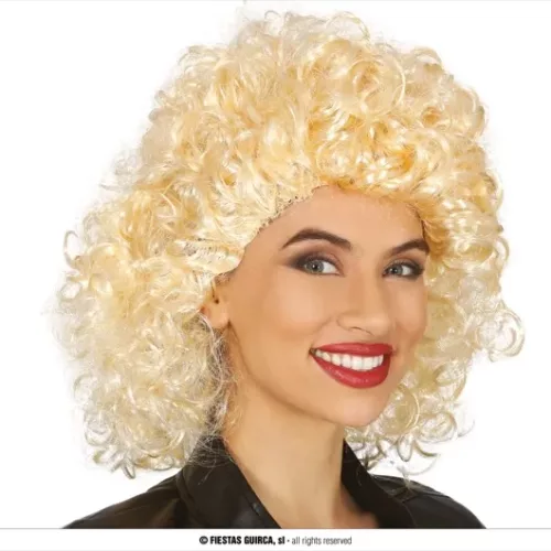 PERRUQUE LONGUE BLONDE (BOÎTE)