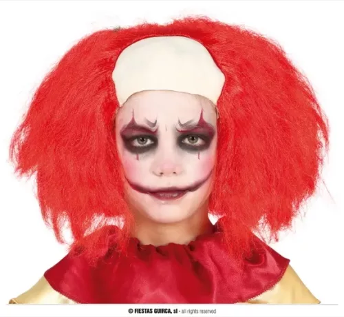 PERRUQUE CALVICIE CLOWN ENFANT (BOITE)