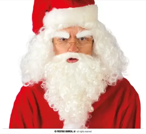 PERRUQUE ET BARBE PÈRE NOËL (BOÎTE)