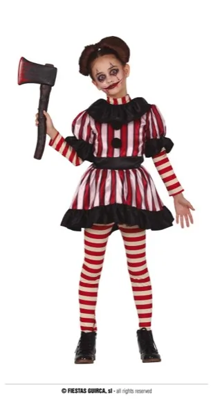 CLOWN GIRL 5 6 ANS