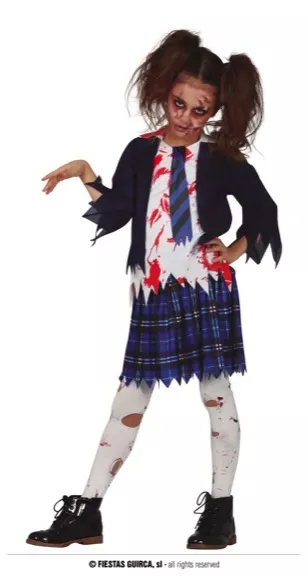 ZOMBIE HIGH SCHOOLER ENFANT 7 9 ANS