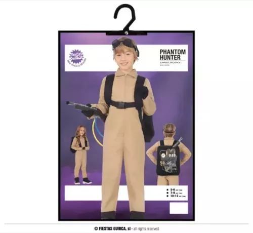 CHASSEUR DE FANTÔMES ENFANT 7 9 ANS – Image 4
