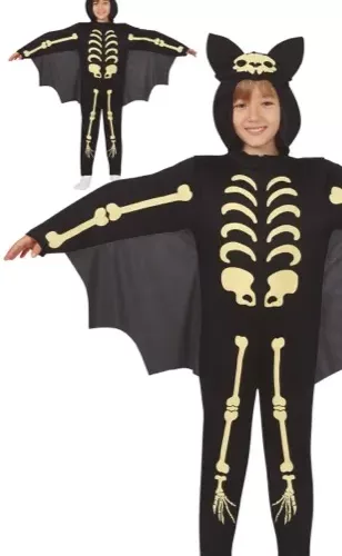 CHAUVE SOURIS SQUELETTE 7 9 ANS