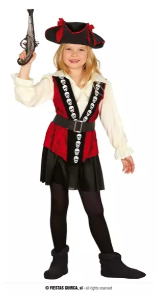 SKULL PIRATE ENFANT TAILLE 3-4 ANS