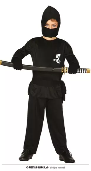 NINJA ENFANT TAILLE 3-4 ANS