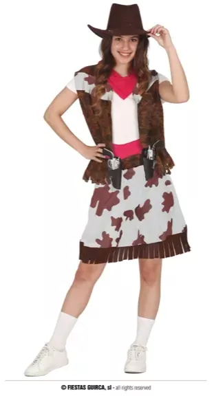 COW-GIRL ENFANTS TAILLE 14-16 ANS