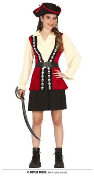 CRÂNE DE PIRATE ENFANTS TAILLE 14-16 ANS