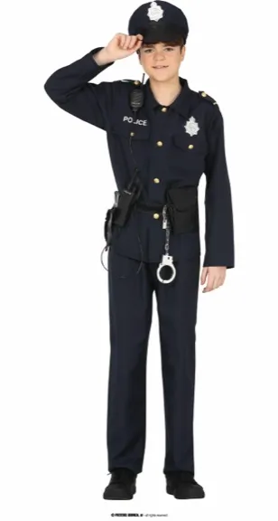 OFFCIER DE POLICE ENFANTS TAILLE 14-16 ANS – Image 2