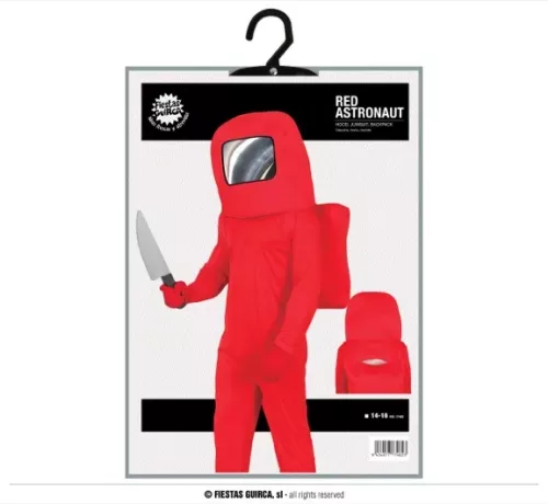 ASTRONAUTE ROUGE TEEN 14 16 ANS – Image 4