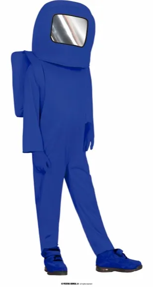ASTRONAUTE BLEU ENFANT 5 6 ANS – Image 2