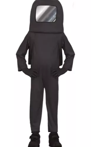 ASTRONAUTE NOIR ENFANT 7 9 ANS
