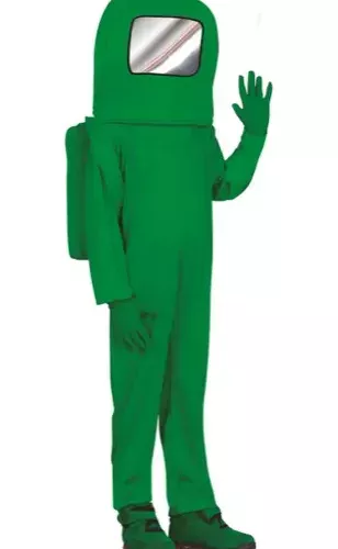 ASTRONAUTE VERT ENFANT 7 9 ANS