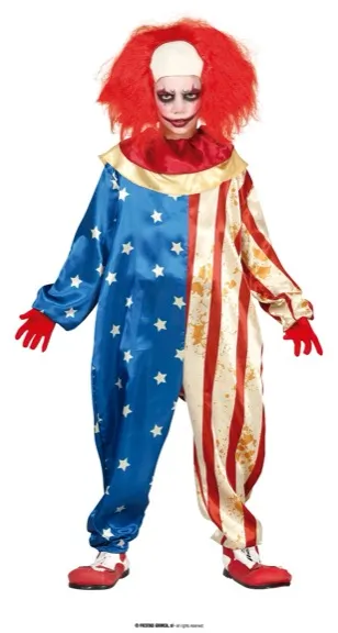 PATRIOT CLOWN, ENFANT, 10 - 12 ANS