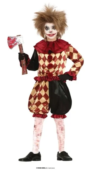 HORROR CLOWN, ENFANT, 5 - 6 ANS
