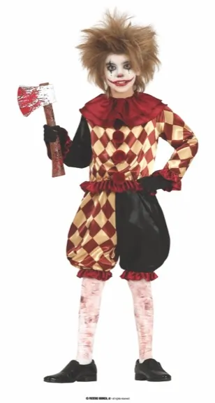 HORROR CLOWN, ENFANT, 7 - 9 ANS – Image 2