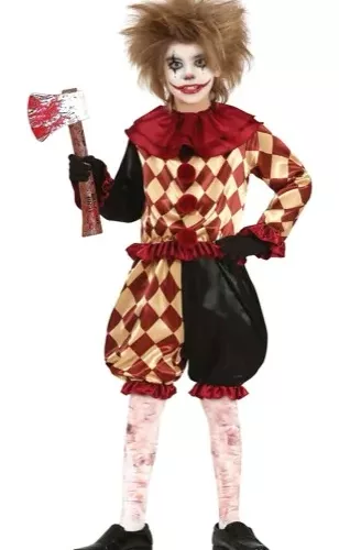 HORROR CLOWN, ENFANT, 10 - 12 ANS