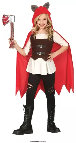 LITTLE WOLF RED RIDING HOOD, ENFANT, 5 - 6 ANS