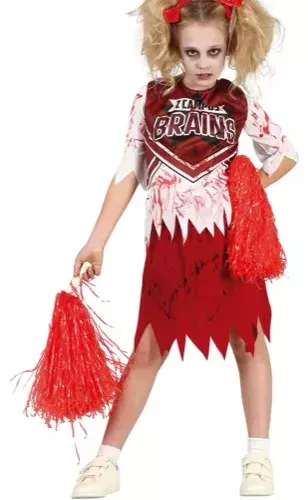 ZOMBIE CHEERLEADER , ENFANT, 3 - 4 ANS