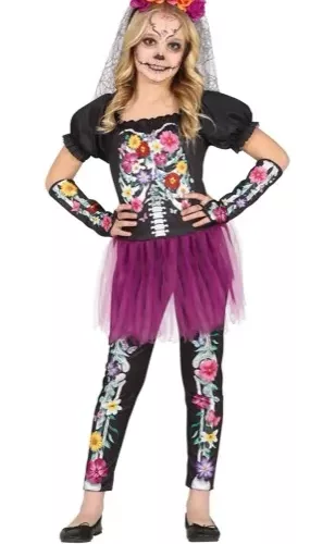 FLOWER SKELETON, ENFANT, 5 - 6 ANS
