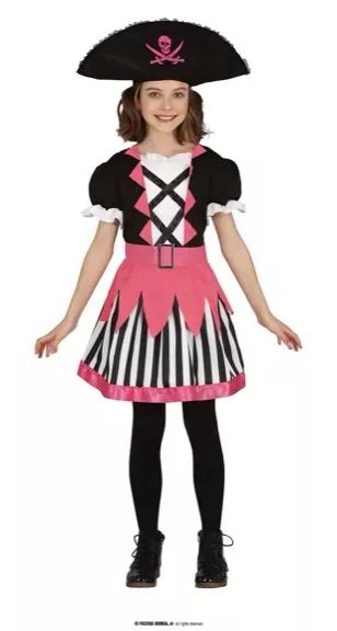 PIRATE GIRL, ENFANT, 5 – 6 ANS