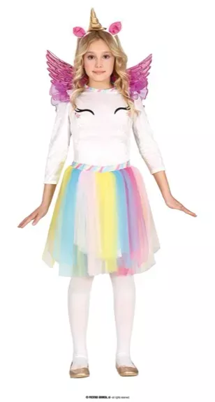 RAINBOW UNICORN, ENFANT, 3 – 4 ANS