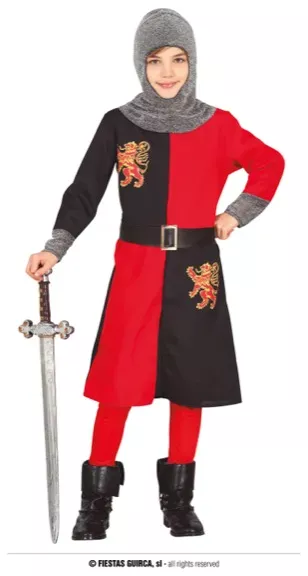 MEDIEVAL KNIGHT, ENFANT, 10 – 12 ANS