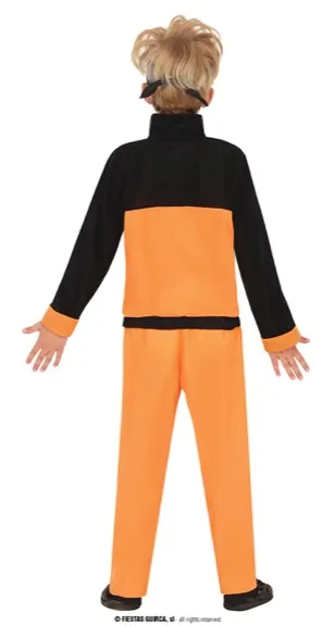 BLACK ORANGE NINJA ENFANT, 5 - 6 ANS – Image 2
