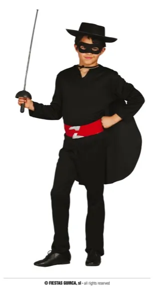 CAVALIER NOIR 10 / 12 ANS