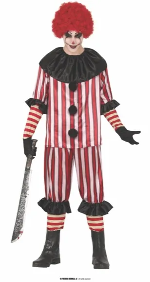 DEVIL CLOWN ADULTE 46 48 – Image 2