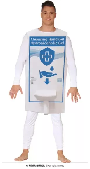 DISTRIBUTEUR DE GEL HYDROALCOOLIQUE ADULTE 52 54