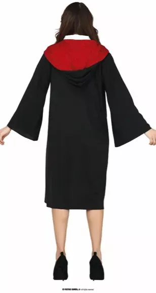 APPRENTIE SORCIÈRE ROUGE ADULTE 38-40 M – Image 3