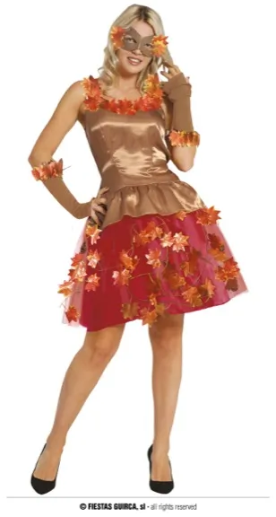 ROBE FANTAISIE TERRE MARRON ADULTE 42 44 L