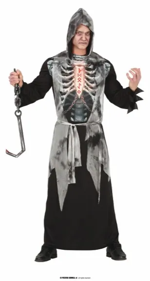 HOODED SKELETON, ADULTE, 52 - 54 – Image 2