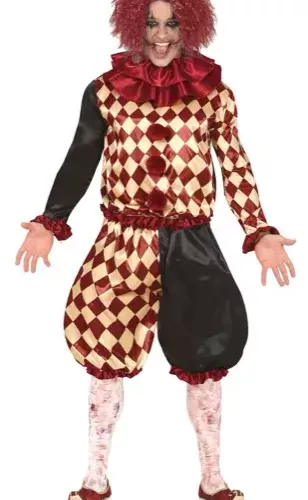HORROR CLOWN, ADULTE, 48 - 50