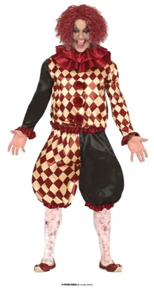 HORROR CLOWN, ADULTE, 52 - 54