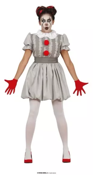 GREY CLOWN, ADULTE, 36 - 38