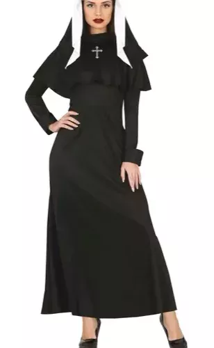 GOTHIC NUN, ADULTE, 38 - 40