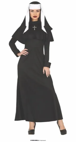 GOTHIC NUN, ADULTE, 42 - 44 – Image 2