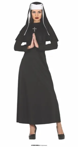 GOTHIC NUN, ADULTE, 42 - 44 – Image 4
