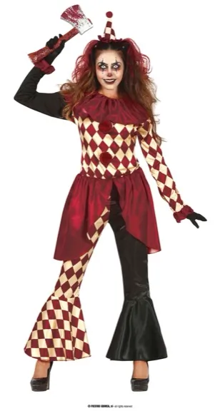 HORROR CLOWN, ADULTE, 38 - 40