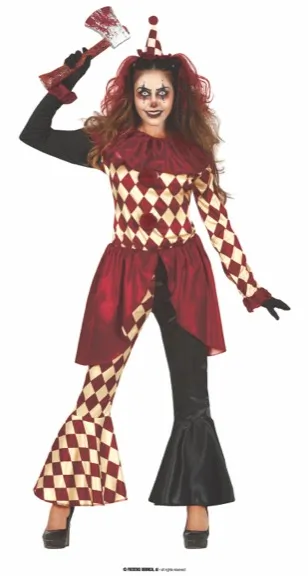 HORROR CLOWN, ADULTE, 42 - 44 – Image 2