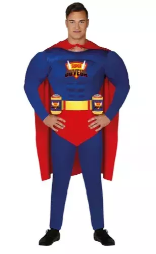 SUPER BUVEUR, ADULTE, 52 – 54 (L)