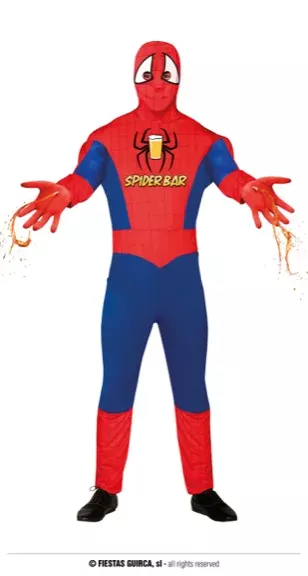 SPIDER BAR, ADULTE, 52 – 54 (L)