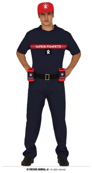 SAPEUR POMPETTE ADULTE, 52 – 54 (L)
