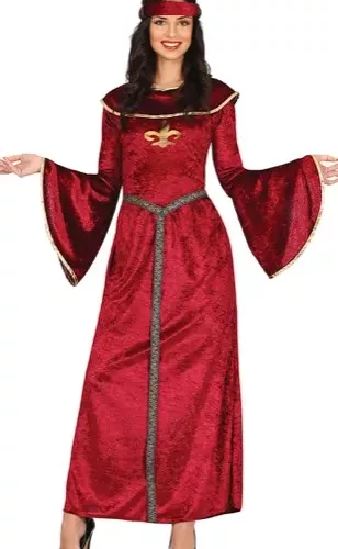 MEDIEVAL PRINCESS, ADULTE, XL 44-46