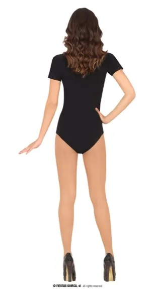 MAILLOT MANCHE COURTES NOIR ADULTE 38-40 (M) – Image 2