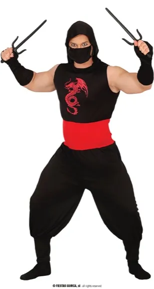 DRAGOON NINJA, ADULTE, 52 – 54 (L)